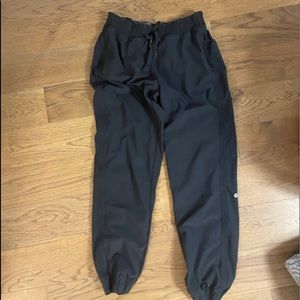 Black Lululemon Joggers Size 8